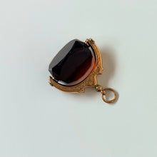 Load image into Gallery viewer, 9k Victorian Carnelian Fob Pendant
