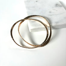 Load image into Gallery viewer, 10k Vintage Hammered Bangles
