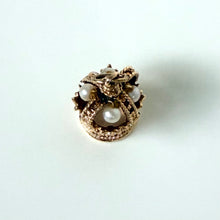 Load image into Gallery viewer, 14K Vintage Crown Pendant
