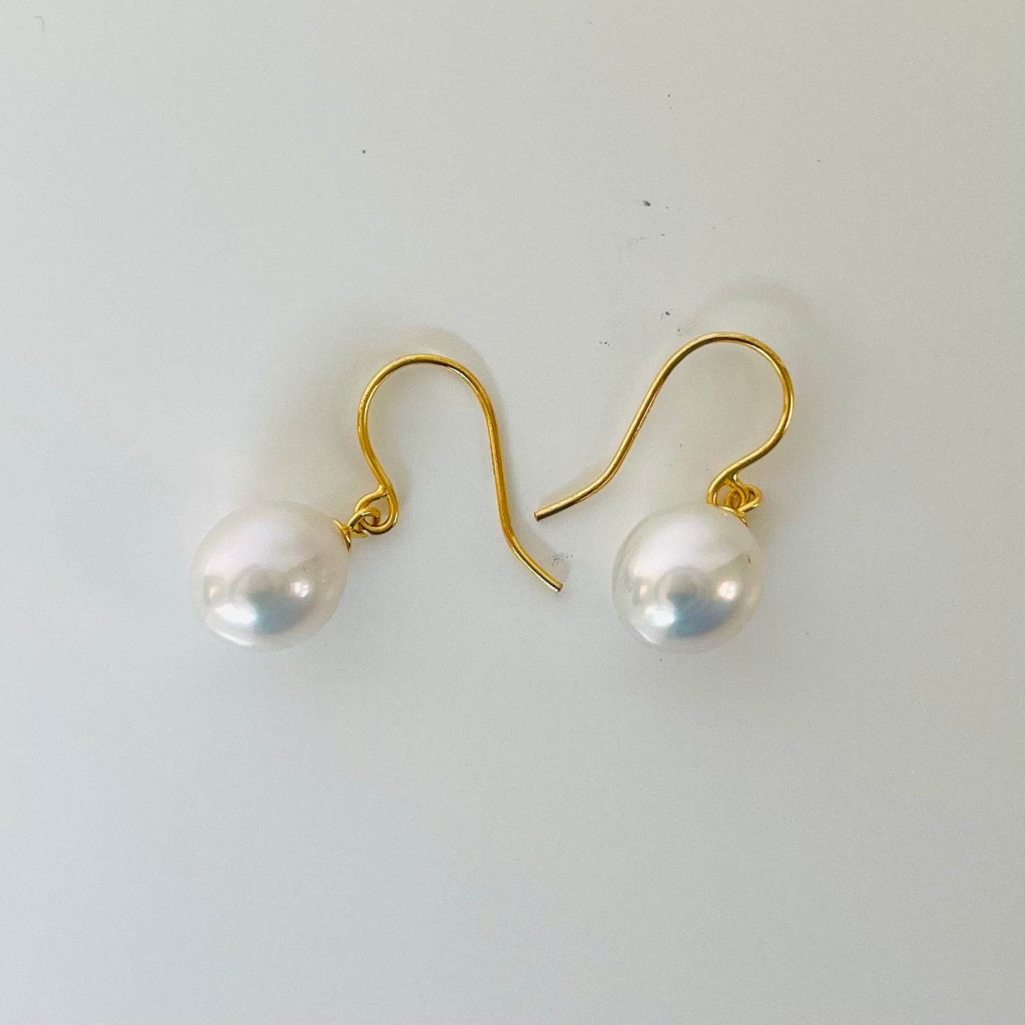 Abigail Drop Pearl Earrings