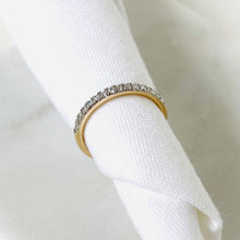 Load image into Gallery viewer, 14k Forthright Diamond Half Eternity Band
