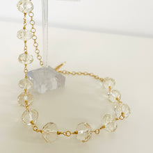 Load image into Gallery viewer, Large Briolette Crystal Necklace
