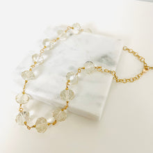 Load image into Gallery viewer, Large Briolette Crystal Necklace
