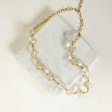 Load image into Gallery viewer, Large Briolette Crystal Necklace

