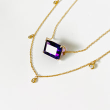 Load image into Gallery viewer, 14K Forthright Amethyst Necklace

