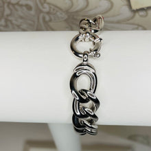 Load image into Gallery viewer, Sterling Silver Fancy Curb Bracelet
