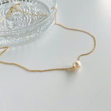 Load image into Gallery viewer, 10K Lorraine Floating Pearl Pendant
