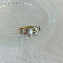 Load image into Gallery viewer, 14K Three Stone Engagement Ring
