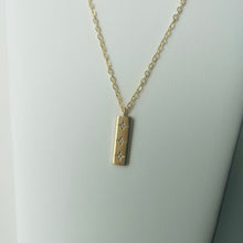 Load image into Gallery viewer, Christina CZ Bar Pendant
